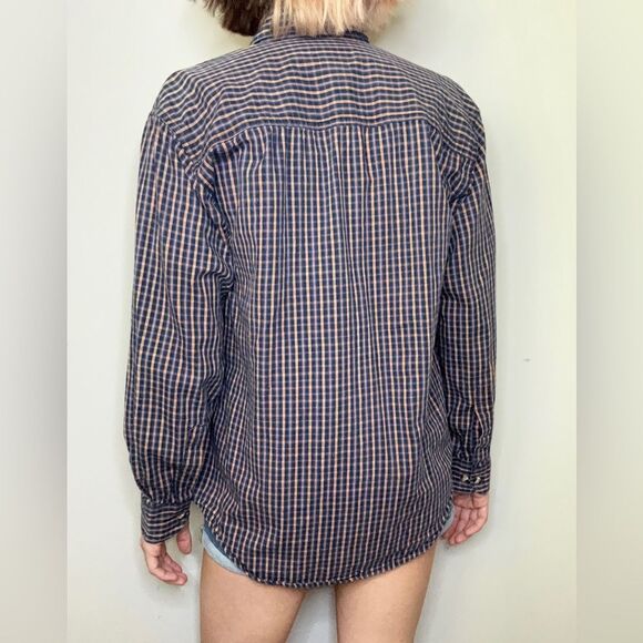 Tennessee Ox Sport Cotton Volunteers Embroidered Button Up Vintage Flannel - Picture 3 of 10